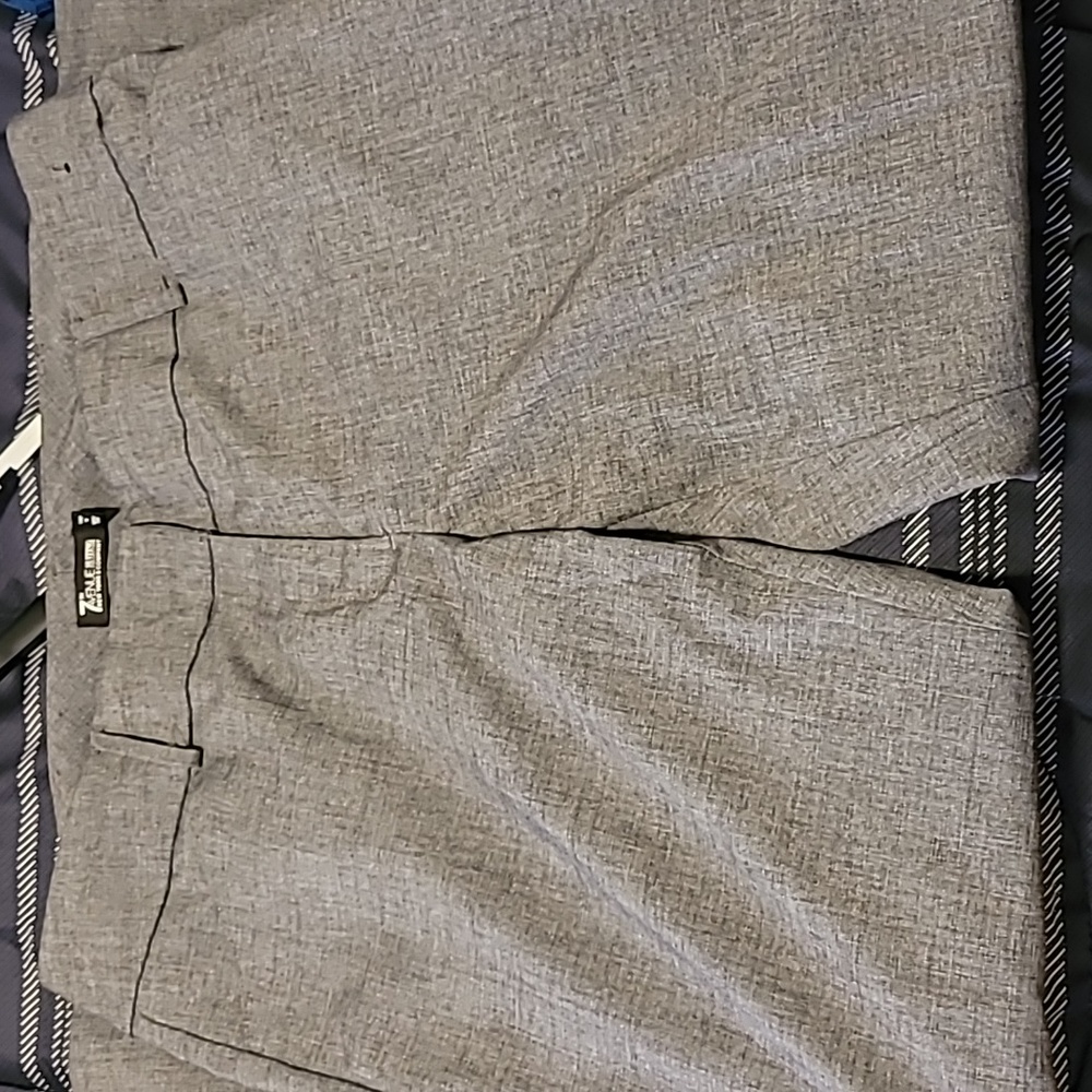 New York and Company suit separate pants Charcoal grey color size 14 average
